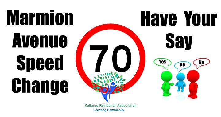Speed reduction on Marmion Avenue – March 2023